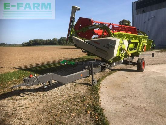 Cabezal - Claas - v 620 mit wagen