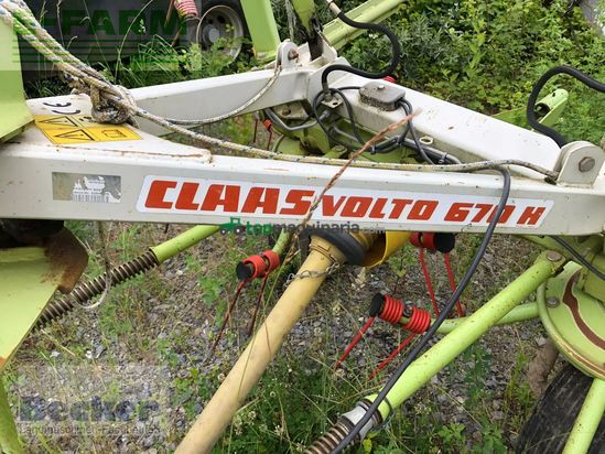 Henificador - Claas - volto 670 h