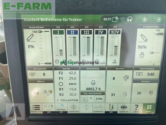 Tractor agrícola - John Deere - 6r155 6r 155