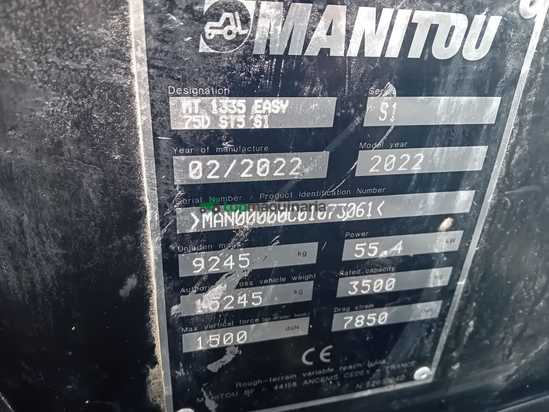 Telescopica MANITOU MT1335 EASY
