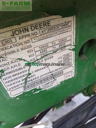 Tractor agrícola - John Deere - 6150m