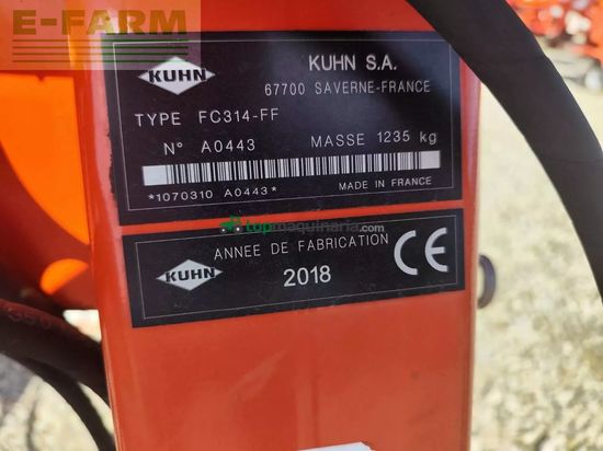 Cortacésped manual - Kuhn - fc 314