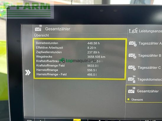 Tractor agrícola - Claas - xerion 5000