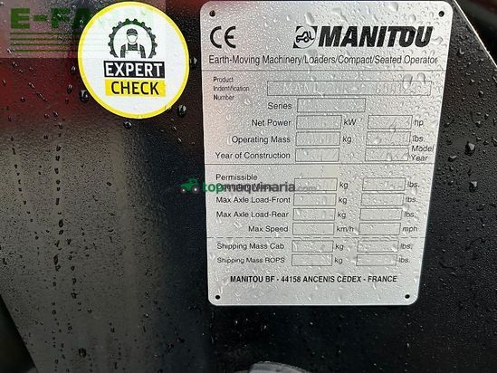 Minicargadora - Manitou - hoflader mla 2-25