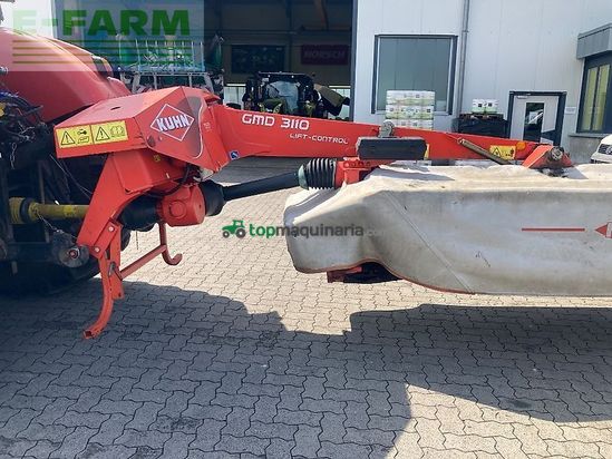 Cortacésped manual - Kuhn - gmd 3110 lift control