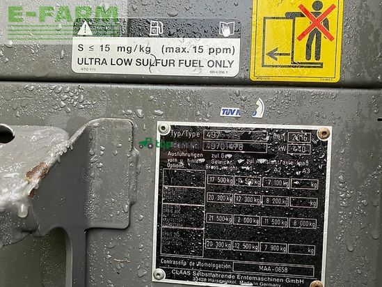 Cosechadora de Cereal - Claas - jaguar 950