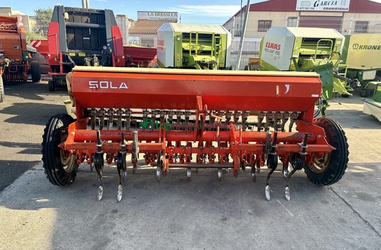Sembradora en línea convencional - Sola - supersem 888