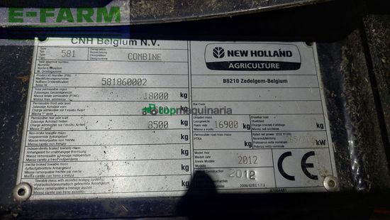 Cosechadora de Cereal - New Holland - cx8080