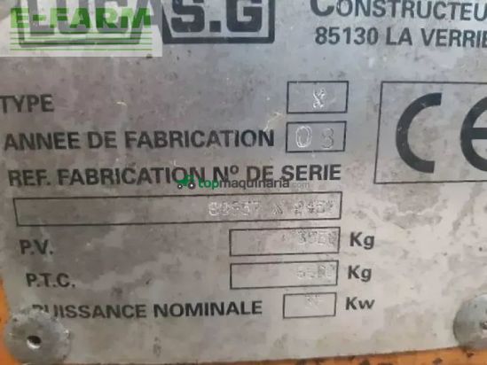 Remolqu esparcidor - Lucas - castormix 80