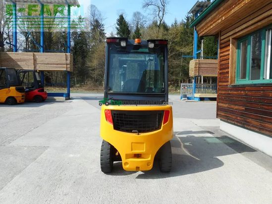 Elevadora - Jungheinrich - dfg425s triplex 4,4m + ss + kabine