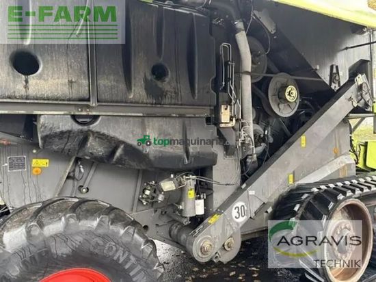 Cosechadora de Cereal - Claas - lexion 670 terra trac + sw v750 + tw