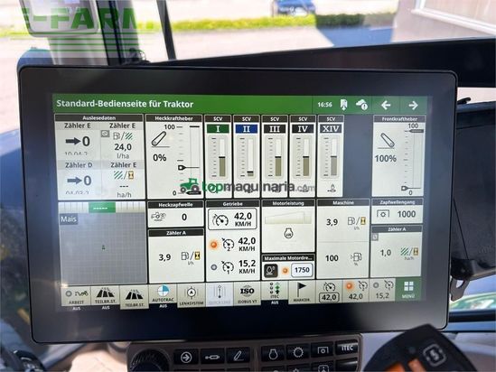 Tractor agrícola - John Deere - 6r 185 **mietrückläufer**
