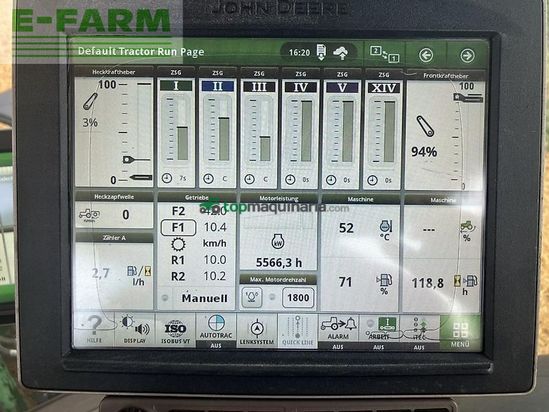 Tractor agrícola - John Deere - 8345r