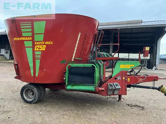 Remolqu esparcidor - Strautmann - verti-mix 1250