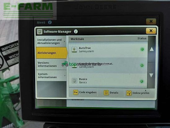 Tractor agrícola - John Deere - 8rx 370 8rx370