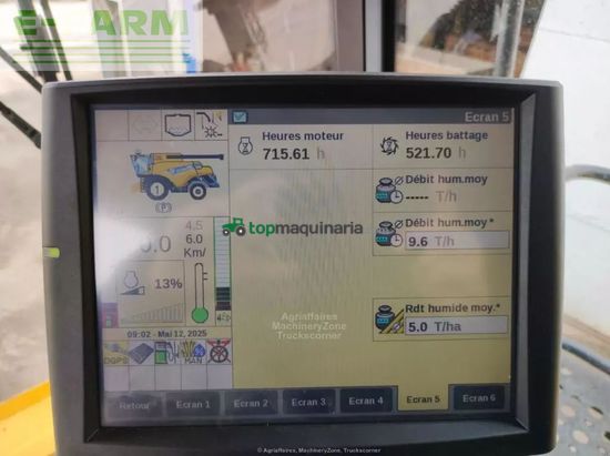 Cosechadora de Cereal - New Holland - cr 9.80
