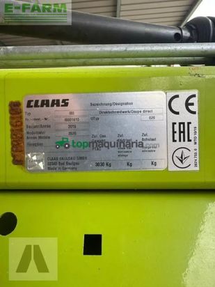 Cabezal - Claas - direct disc 600
