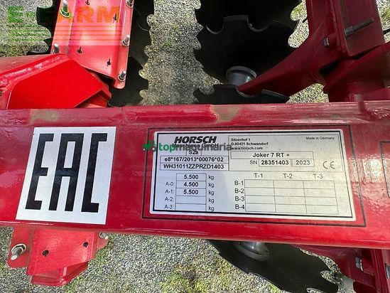 Grada de disco - Horsch - joker 7rt+