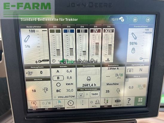 Tractor agrícola - John Deere - 6215r