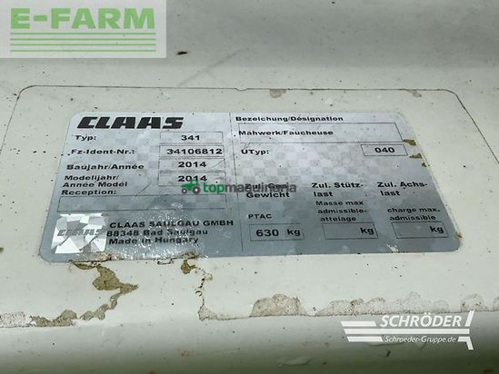 Cortacésped manual - Claas - corto 290 fn