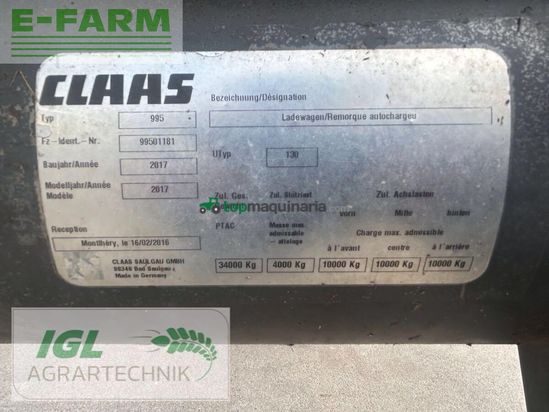 Cinta transportadora de forraje -  - carcos 760