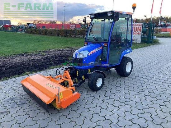 Tractor agrícola - Iseki - tgx 237 kehrmaschine + sichelmäher