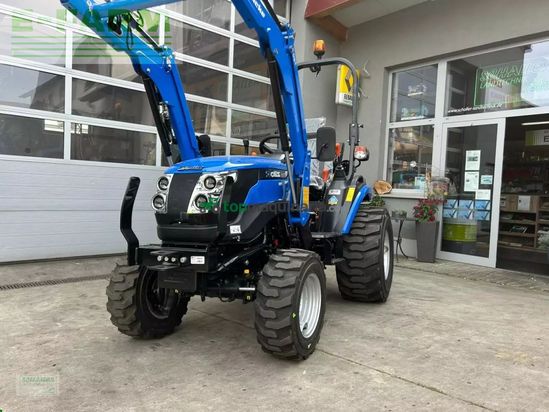 Tractor agrícola - Solis - 26 schaltgetriebe + frontlader alö c09s,