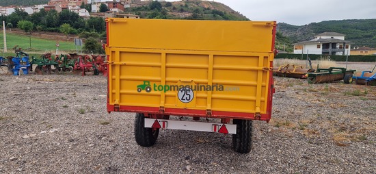 Remolque 1 eje de 6000kg,  marca López Garrido
