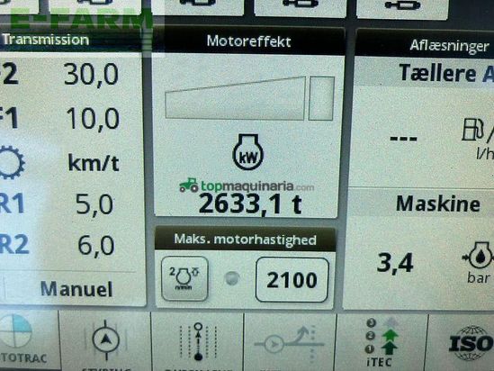 Tractor agrícola - John Deere - 8rx 410