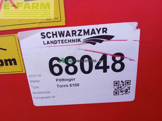 Cinta transportadora de forraje - Pöttinger - torro 5100