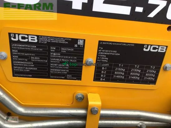 Telescopica - JCB - 542-70 agri super