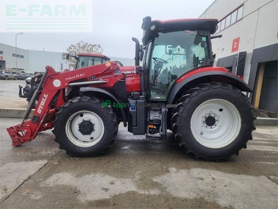 Tractor agrícola - Case IH - maxxum 115 + încărcător frontal stoll