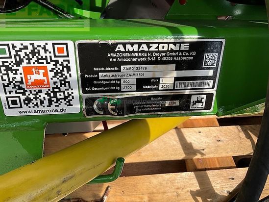 Esparcidor - Amazone - za-m 1501 classic line sbs