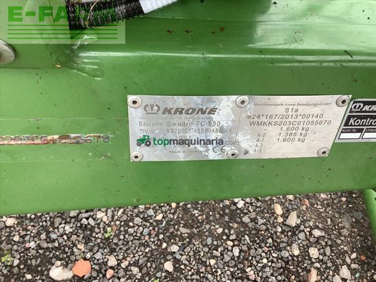 Henificador - Krone - SWADRO TC930