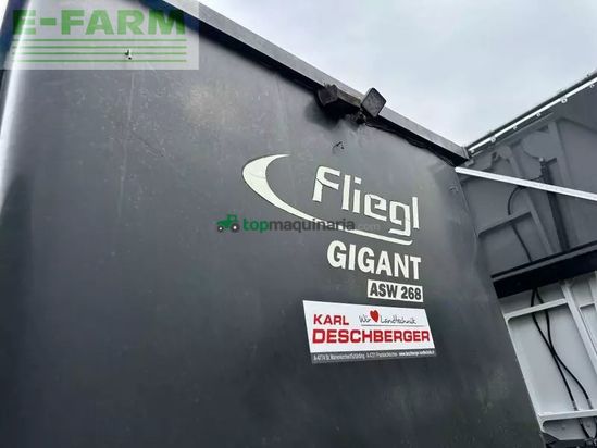 Cinta transportadora de forraje - Fliegl - asw 268