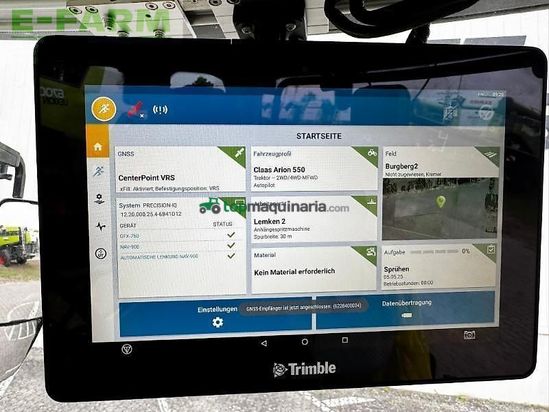 Tractor agrícola - Claas - arion 550 cmatic