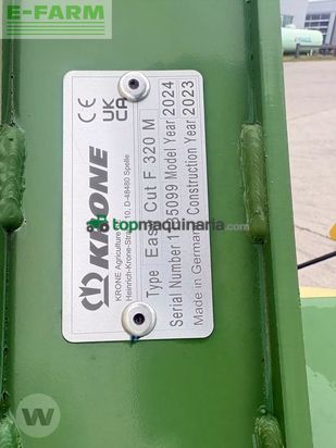 Cortacésped manual - Krone - easy cut f 320 m