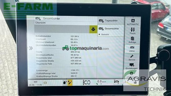 Cosechadora de Cereal - Claas - lexion 6700