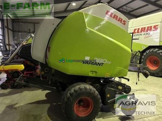 Empacadora gigant - Claas - variant 380 rc pro