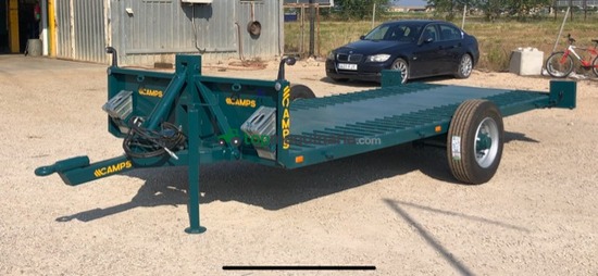 Plataforma porta mini escavadoras 