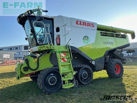 Cosechadora de Cereal - Claas - lexion 760 tt