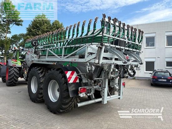 Cuba de purin - Fliegl - vfw 14000 | 15 meter schleppschuh