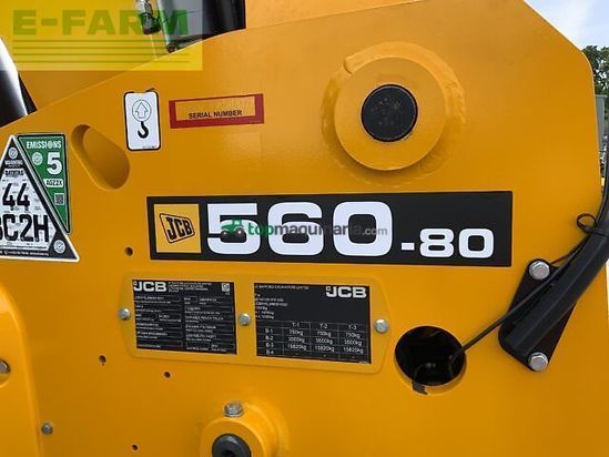 Telescopica - JCB - 560-80 agri super telehandler (st23410)