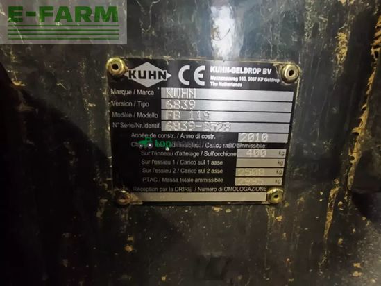 Empacadora gigant - Kuhn - fb 119