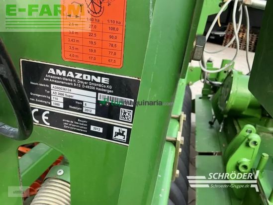 Combinado de siembra - Amazone - kg 3000 special / ad 3000 super