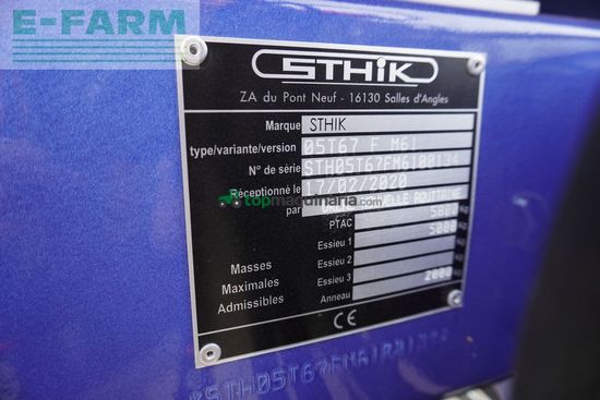 Remolqu agrícola -  - sthik lesewagen sb 240 bv