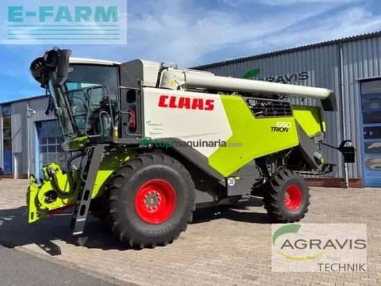 Cosechadora de Cereal - Claas - trion 650