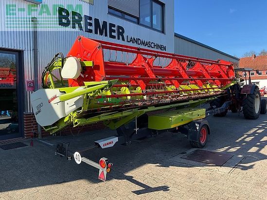 Cabezal - Claas - claas vario 680 + transportwagen 40km/h