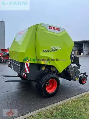 Empacadora gigant - Claas - rollant 520 rc