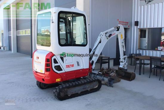 Excavadora - Takeuchi - minibagger tb 216 mit powertilt